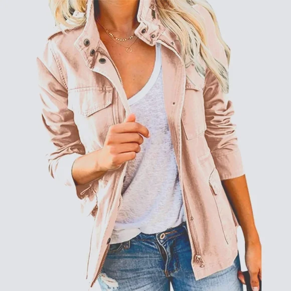 Volcom Cream Military Style Shacket - Picture 11 of 11